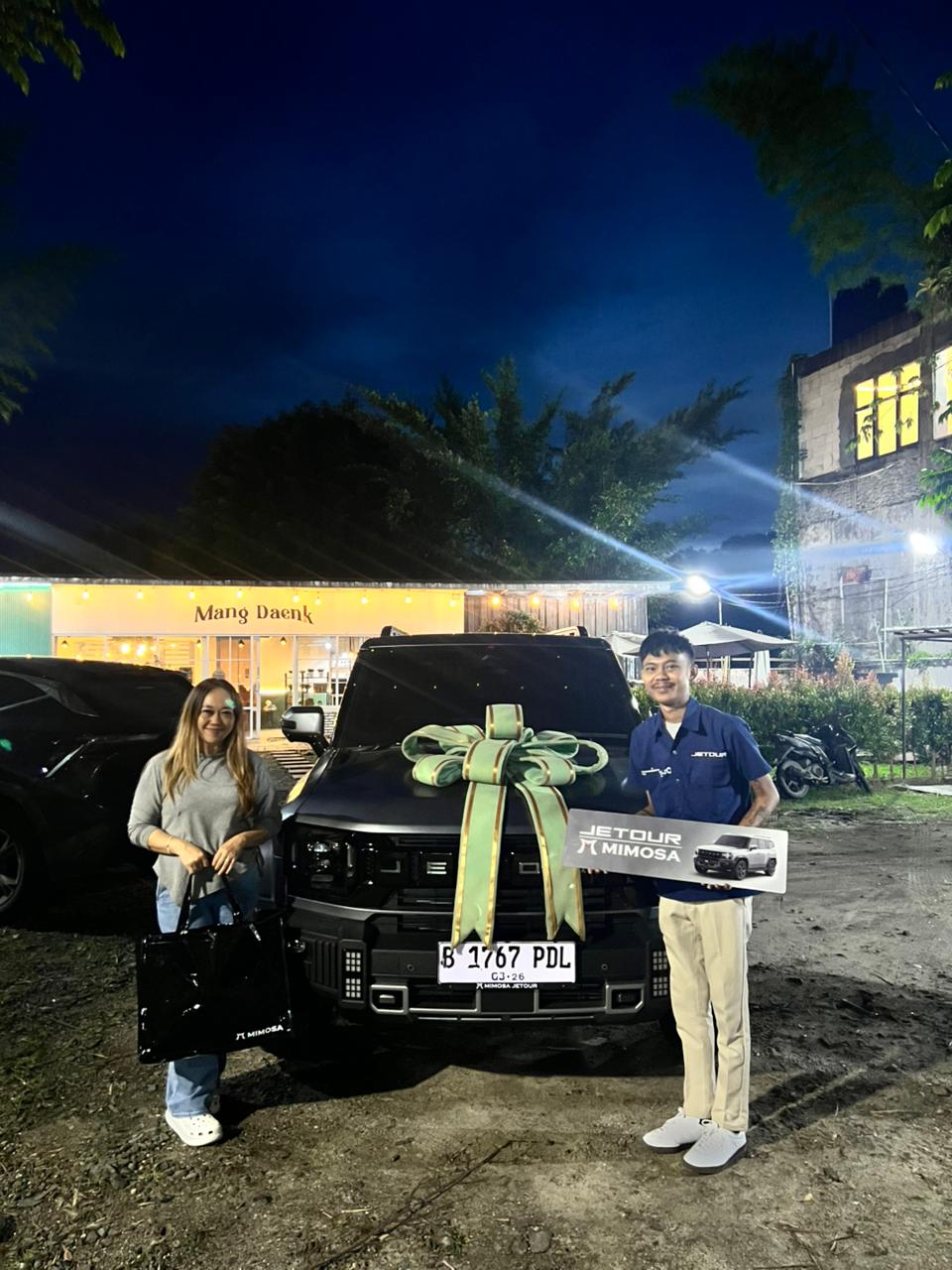 Serah terima unit Jetour di Tangerang